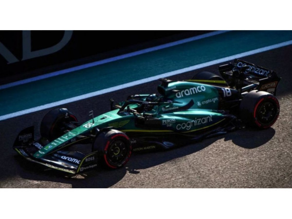 Modèle réduit Aston Martin Aramco Cognizant Formula One Team Amr22