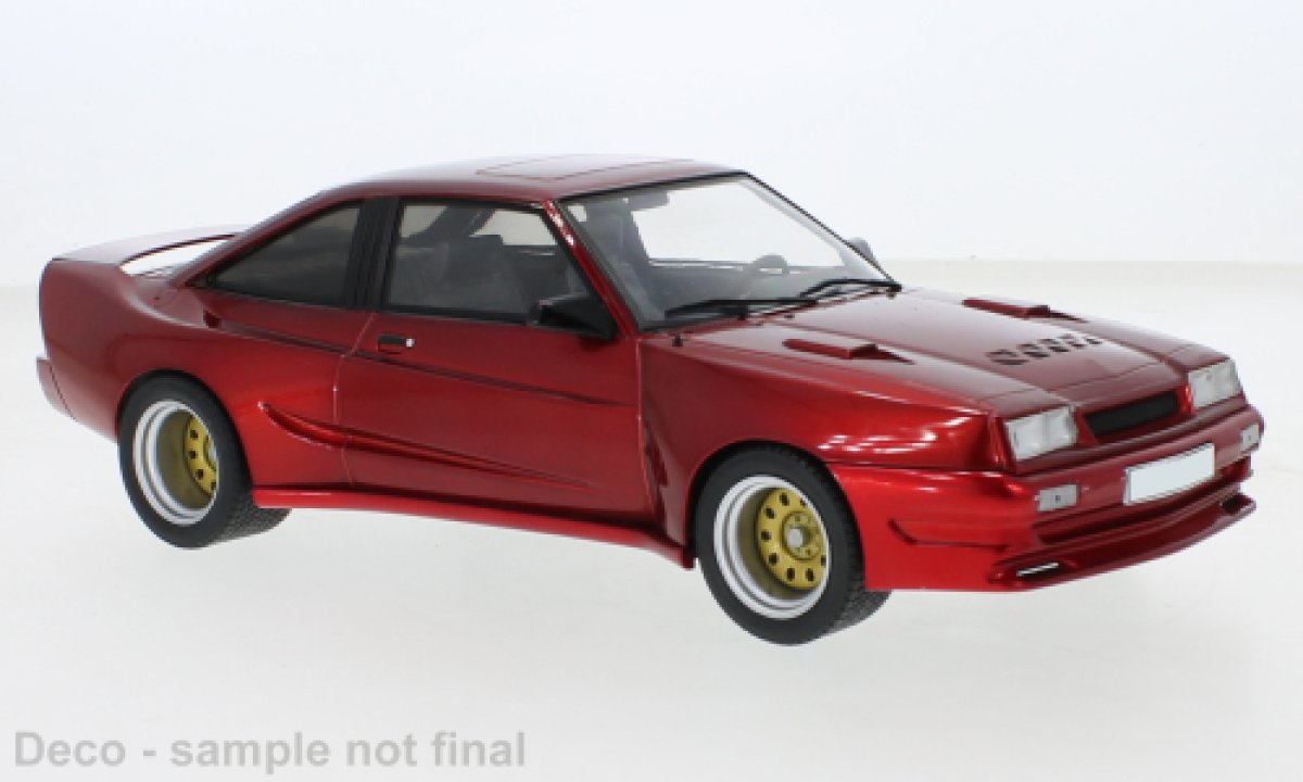 Mod Le R Duit Opel Manta B Mattig Metallic Rouge Fonc