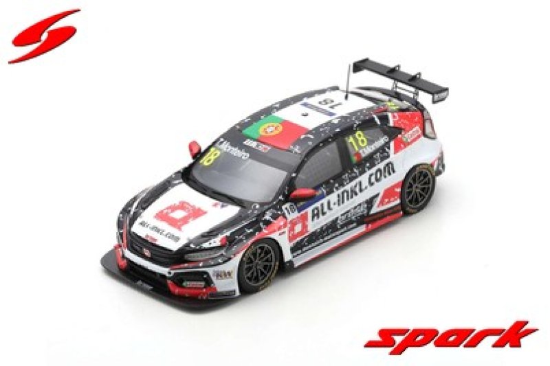 Schaalmodel Honda Civic Type R Tcr N18 All inkl de MÜnnich Motorsport