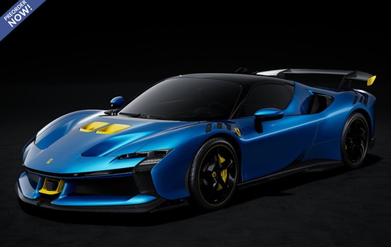 Schaalmodel Ferrari Sf90 Xx Stradale Azzurro Dino 1 18 Bbr