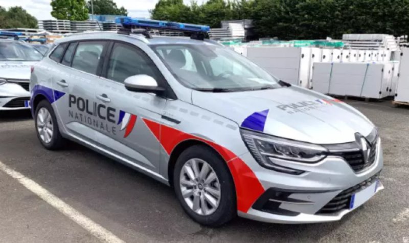 Schaalmodel Renault Megane Sport Tourer Police Nationale