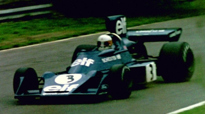 Schaalmodel Tyrrell F1 Ford 007 Elf N 3 Winner Sweden Gp With Pilot