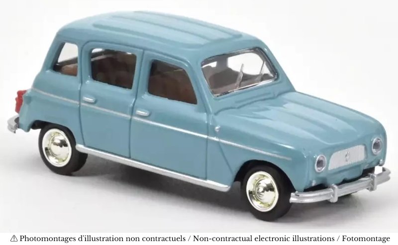 Schaalmodel Renault L Frankrijk Blauw Norev