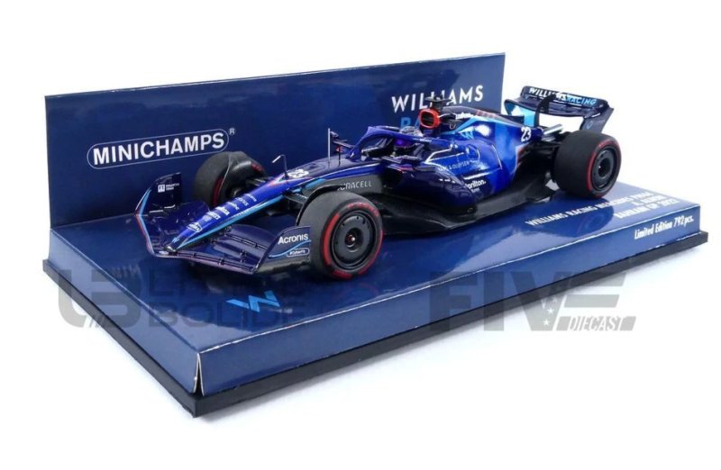 Schaalmodel Williams Racing Fw44 Alexander Albon Bahrain Gp 2022 1 43