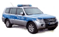 Mitsubishi Pajero 2012 Politie DUITSLAND