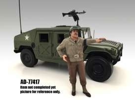 Figuur WWII US Military Police Met Pistool