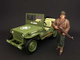 Figuur WWII USA Soldaat Nr2 Met Geweer