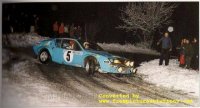 Renault Alpine A 310, Rallye Monte Carlo 1975