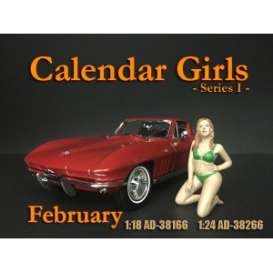 Figuur Kalender Girls Februari