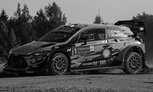 Hyundai i20 Coupe WRC, No.8, WRC, Rallye Estonia, 