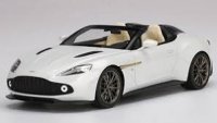 Aston Martin Vanquish Zagato Speedster Escaping blanc