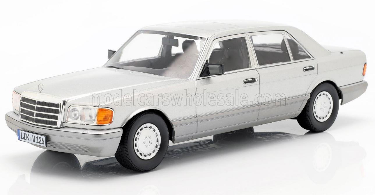 MERCEDES S-KLASSE 560 SEL W126 2S 1985 zilver