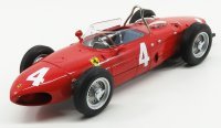 F1 FERRARI DINO 156 SHARKNOSE WINNAAR BRITSE GP 1961 nr4 W.VON TRIPS