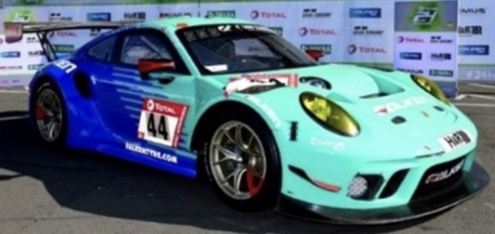 PORSCHE 911 GT3 R N°44 FALKEN MOTORSPORTS 10th 24