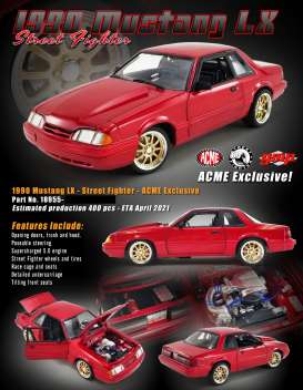 Ford Mustang 1990 LX Street Fighter rood