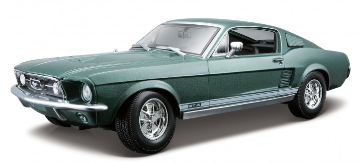 FORD MUSTANG GTA FASTBACK 1967 groen