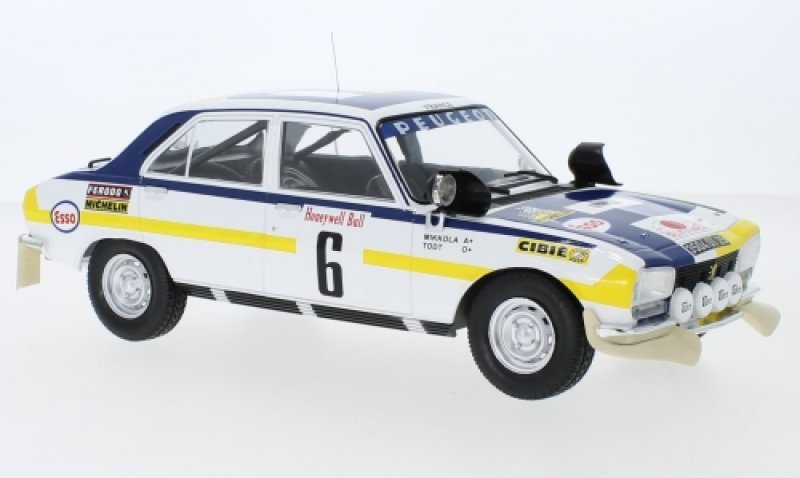 Peugeot 504 Ti, No.6, Rallye Marokko, H.Mikkola/J.