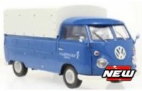 VW T1 PICK UP 1950 SERVICE , blue ,blanc