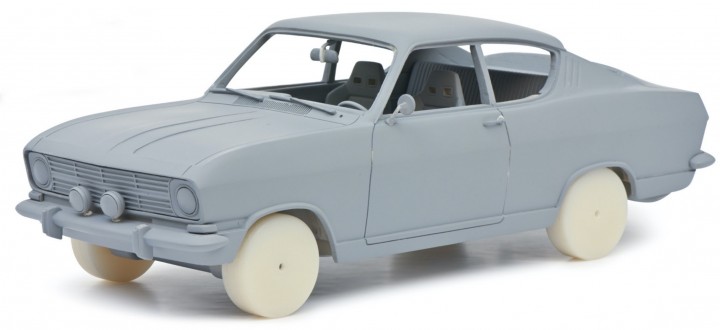 Opel KADETT B RALLY COUPE zilver