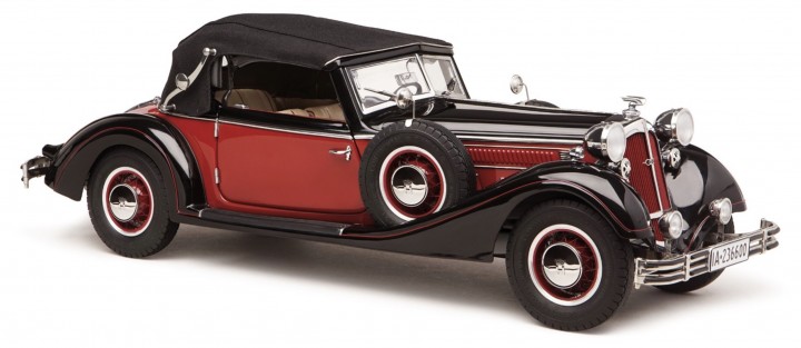 HORCH 853 1937 Limited Edition , rood ,zwart