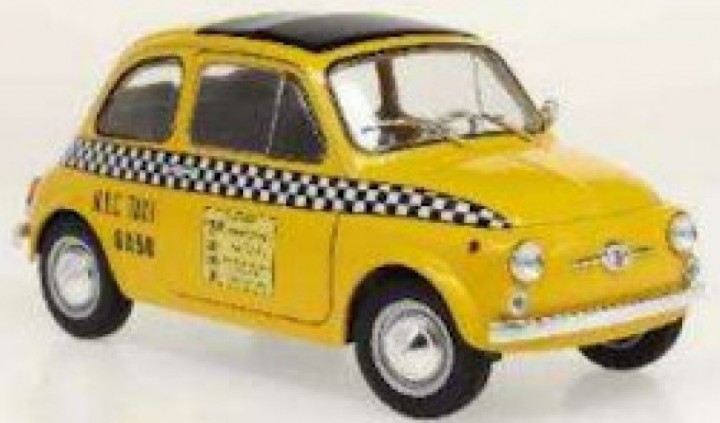 Fiat 500 TAXI NEW YORK 1965 geel