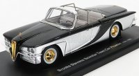 BROOK STEVENS SCIMITAR TOWN CAR PHAETON CABRIOLET OPEN 1959 - ZILVER ZWART