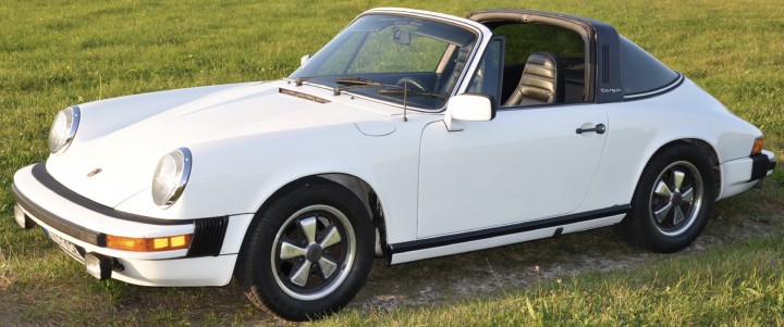 Porsche 911 TARGA CABRIOLET ,wit