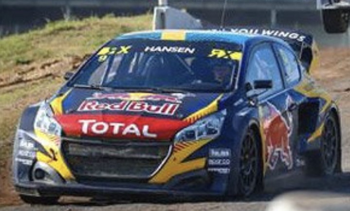 PEUGEOT 208 WRX N°9 TEAM HANSEN 3th RACE 7 WORLD 