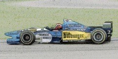 BENETTON RENAULT B195 - JOHNNY HERBERT - WINNER BR