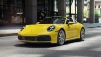 PORSCHE 992 TARGA - 2020 - jaune