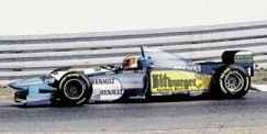 BENETTON RENAULT B195 - MICHAEL SCHUMACHER - WINNE