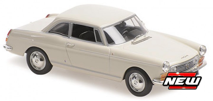 Peugeot 404 COUPE 1962 wit