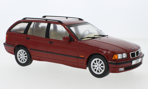 BMW 3er (E36) Touring, metallic-donker rood, 1995