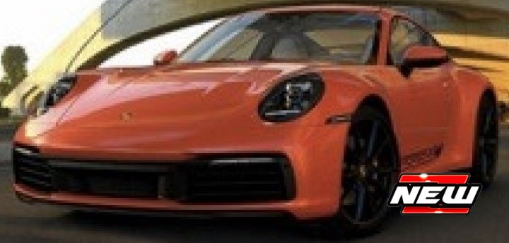 Porsche 911 CARRERA 4S 2019 oranje