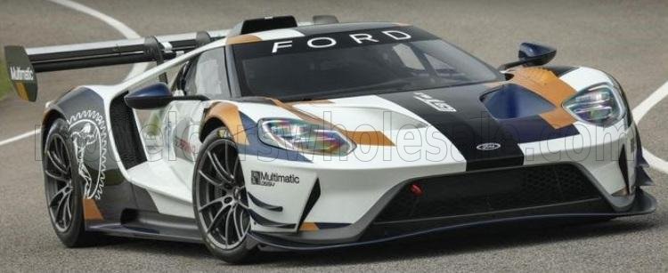 FORD GT MKII 2020 - wit , zwart