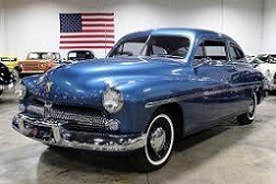 Mercury Coupe, 1949 atlantic blauw