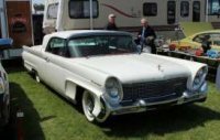 Lincoln Mark III Closed Convertible, 1958 blanc