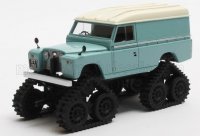 LAND ROVER 109 II SERIES CUTHBERTSON CONVERSION CINGOLATO 1958 - LICHT BLAUW