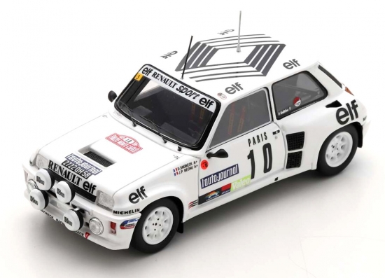 RENAULT 5 TURBO N°10 RALLYE MONTE CARLO 1985 DANY