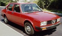 ALFA ROMEO ALFETTA BERLINA 2000L 1978 - ALFA 501 ROOD