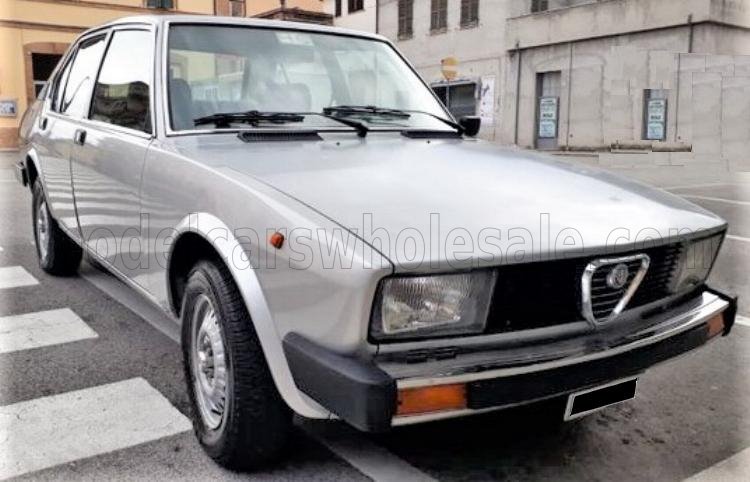 ALFA ROMEO ALFETTA BERLINA 2000L 1978 - ZILVER 749