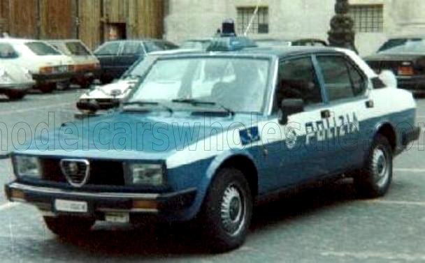 ALFA ROMEO ALFETTA 2000 POLIZIA STRADALE 1978 POLI