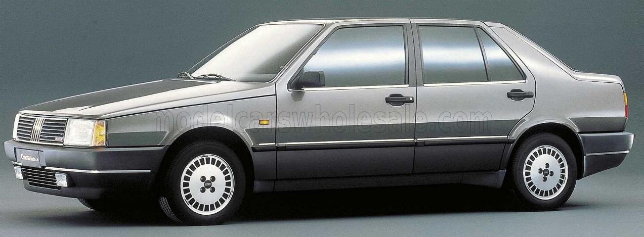 Modèle réduit Fiat Croma 2.0 Turbo Ie 1985 - Gris Polar Met 683 1/18