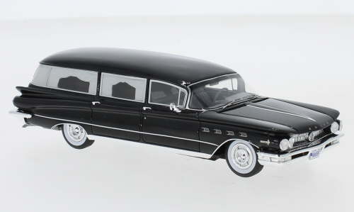 Buick Electra hearse, 1960 , zwart