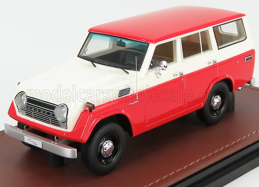 TOYOTA LAND CRUISER FJ55 1979 - Rood  , wit