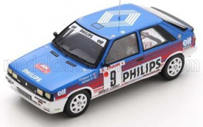 RENAULT 11 TURBO N°9 RALLYE MONTE CARLO 1987 FRAN