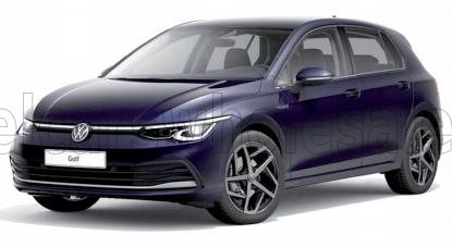 VW GOLF VIII 2020 - Blauw MET