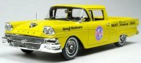 FORD RANCHERO PICK-UP BRANIFF INTERNATIONAL AIRWAYS 1958 - geel