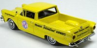 FORD RANCHERO PICK-UP BRANIFF INTERNATIONAL AIRWAYS 1958 - geel