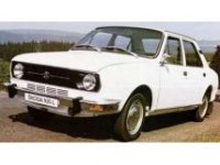 SKODA 105L 1976 - blanc